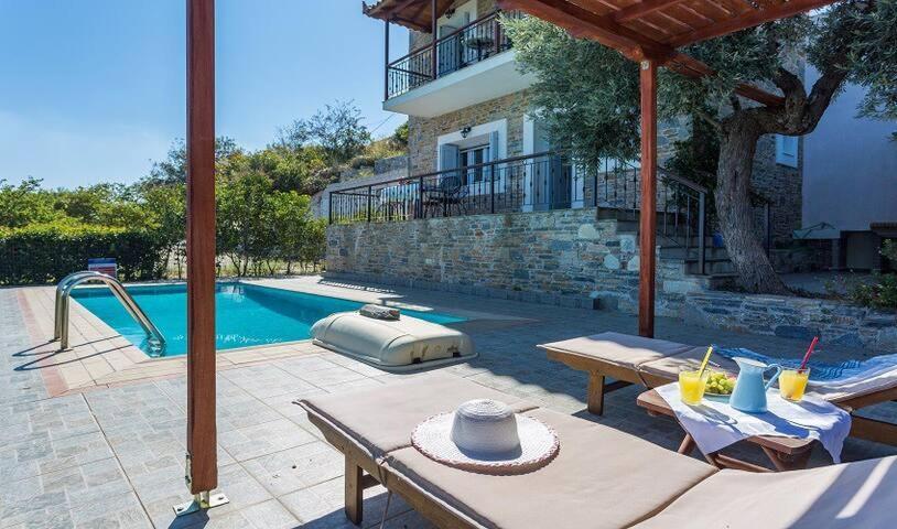 Villa Alegria Скопелос Экстерьер фото